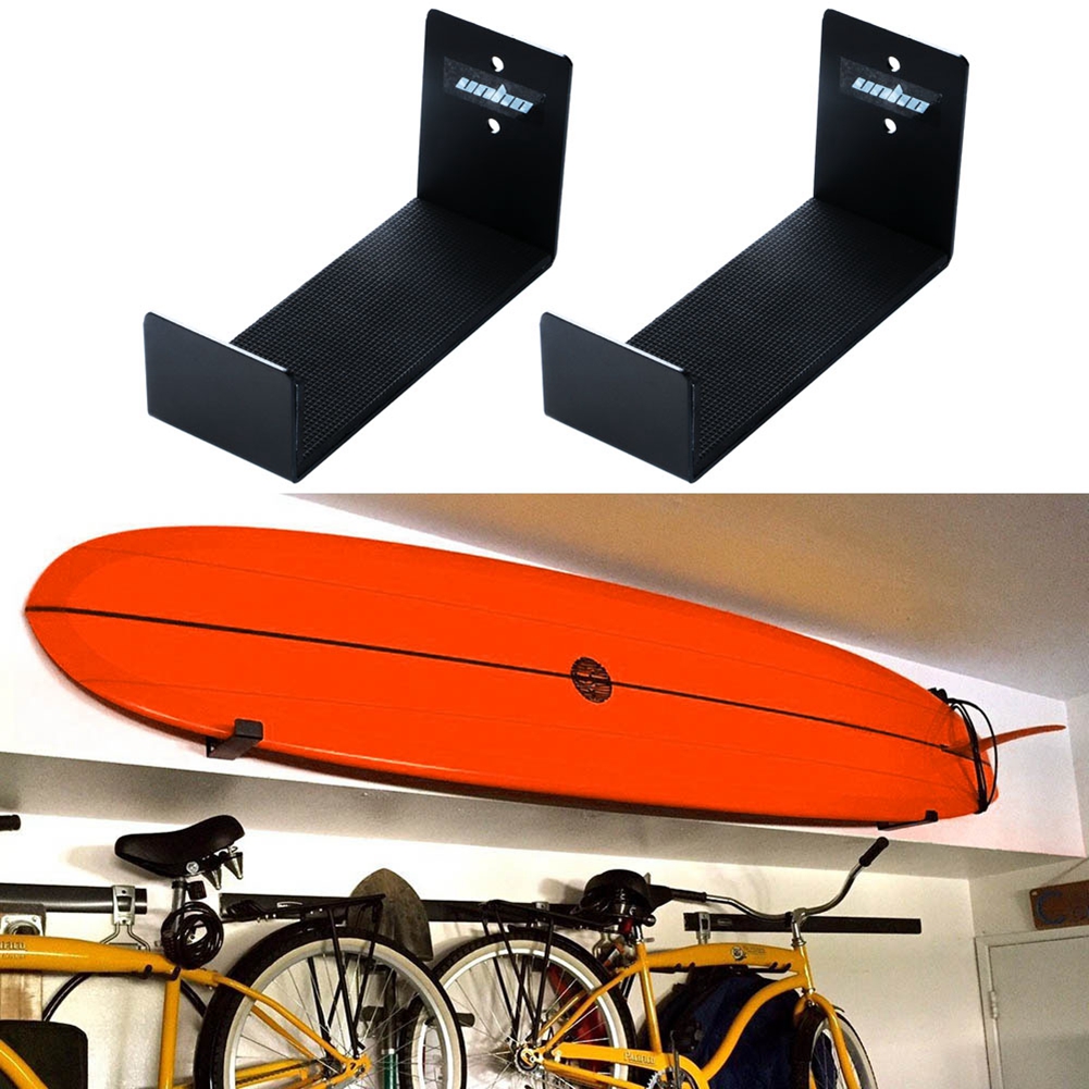 2X Surfboard Wall Mount Bracket Surfboard Wall Rack Skimboard Holder